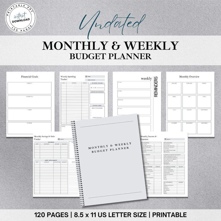 Planners - Business and Personal Use - Template Kreations