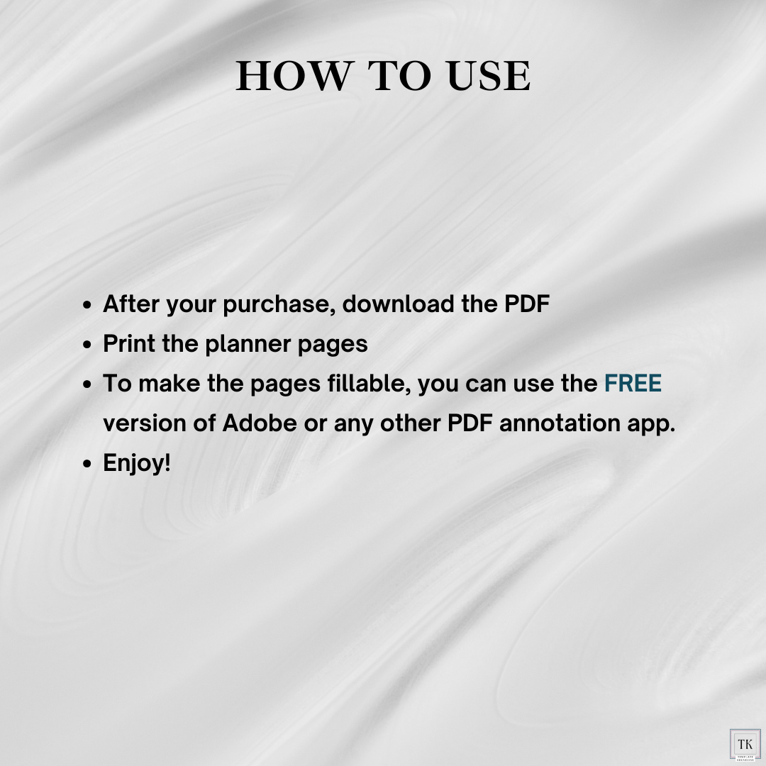 How to Use Page